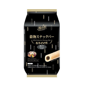 Yuki & Love Whole Grain Energy Bar - Black Sesame 160g <br> 雪之戀穀麥妃妃棒 - 黑芝麻