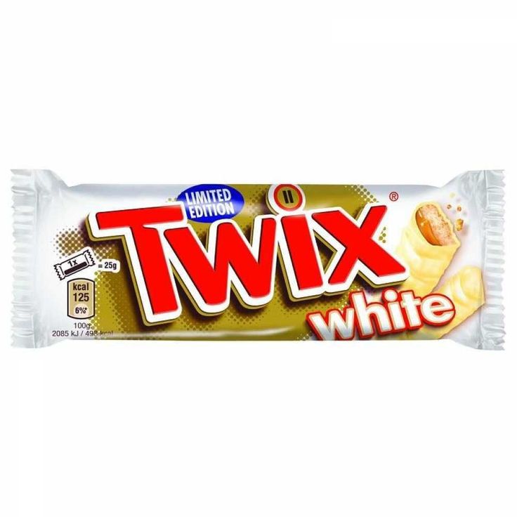 Twix White Chocolate Bar 46g ***