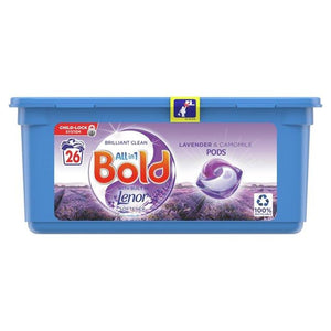 Bold All in 1 with Lenor Capsules 26wash 626.6g ***