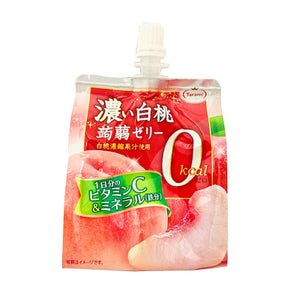 Tarami 0kcal Peach Flavoured Konjac Jelly Drink 150g *** <br> Tarami 0kcal 1日份維他命C蒟蒻果凍飲品 水蜜桃味