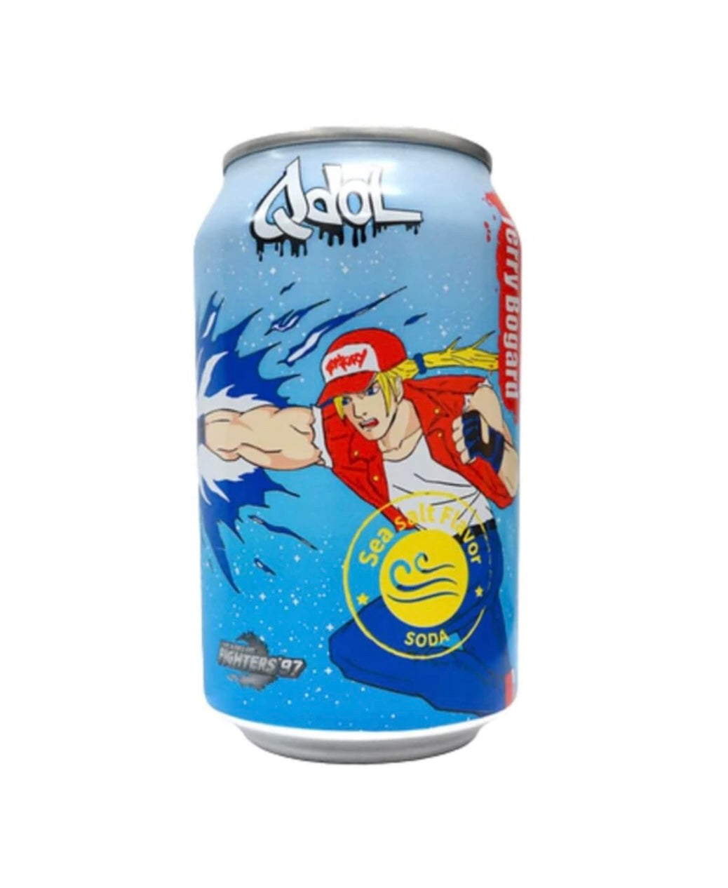 QDOL The King of Fighters 97 Sparkling Water - Sea Salt 330ml *** <br> QDOL 拳皇97氣泡水 - 海鹽風味