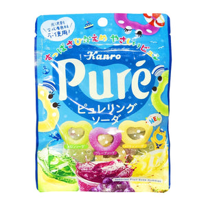 Kanro Pure Ring Gummy - Mixed Soda 56g *** <br> Kanro 心形軟糖- 雜錦汽水味