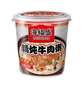 HFS - Beef Flavour Congee 38g <br> 海福盛 - 精燉牛肉粥