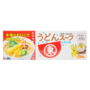 Higashimaru Udon Soup Stock 8 Sachets 64g <br> Higashimaru 烏冬麵湯料 8包裝