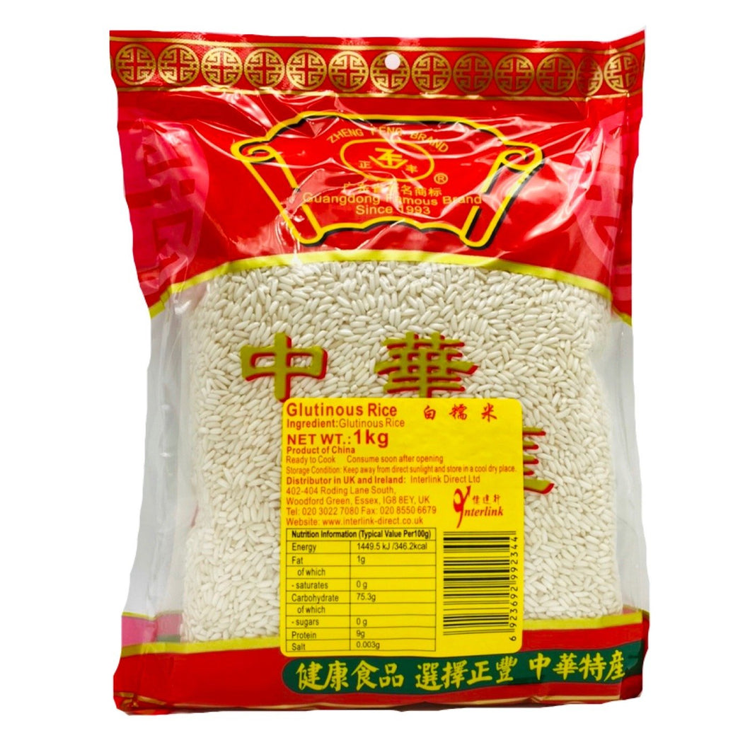 ZF Glutinous Rice 1kg <br> 正豐白糯米