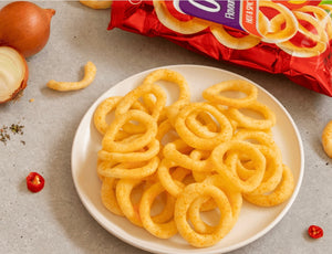 Nongshim Onion Rings - Hot & Spicy 40g <br> 農心辣洋蔥圈