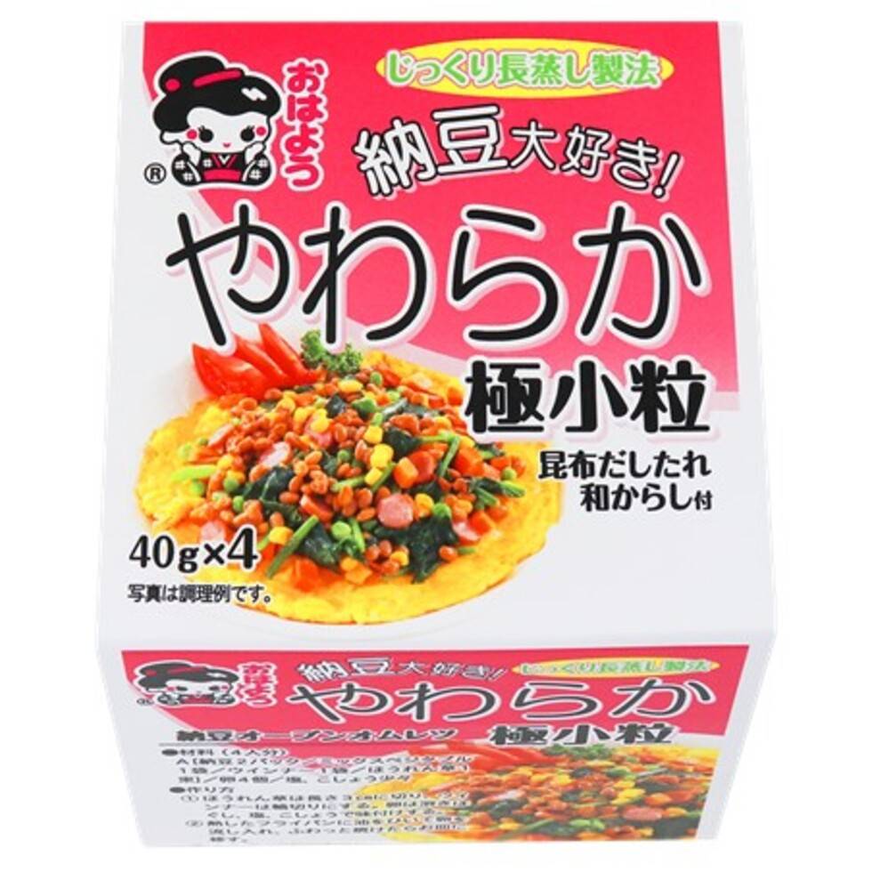 Yamada Fermented Soy Bean - Kotsubu Mini Natto 4packs 160g