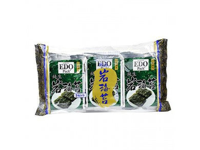 Edo High Quality Stone Seaweed 15g <br> Edo 純生岩海苔