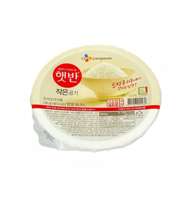 CJ Microwaveable Cooked White Rice 130g <br> CJ 微波米飯