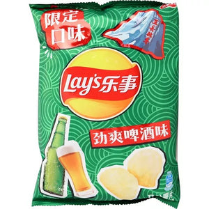 Lays Crisps - Beer Flavour 70g <br> 樂事薯片 勁爽啤酒味