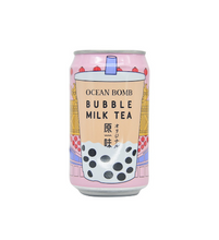 將圖片載入圖庫檢視器 Y.H.B. Ocean Bomb Bubble Milk Tea Drink 330ml *** &lt;br&gt; Ocean Bomb 原味珍珠奶茶