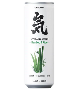 Genki Forest Sparkling Water (Bamboo & Aloe Flavour) 330ml *** <br> 元氣森林青竹蘆薈味蘇打氣泡水