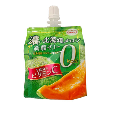 Tarami 0kcal Melon Flavoured Konjac Jelly Drink 150g *** <br> Tarami 0kcal 1日份維他命C蒟蒻果凍飲品 北海道蜜瓜味