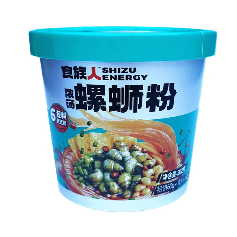 Shizuren Artificial Snail Vermicelli 202g <br> 食族人螺螄粉