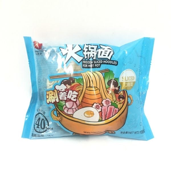 FRESHASIA Frozen Sliced Noodles for Hot Pot 100g <br> 香源刀削火鍋麵