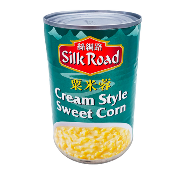 Silk Road Cream style Sweet Corn 425g <br> 絲綢路 粟米蓉