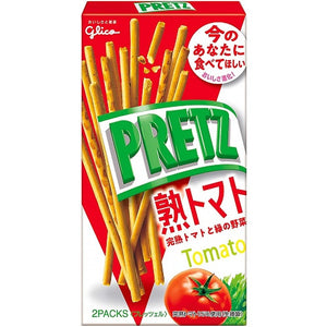 Glico Pretz Ripened Tomato Pretzel Sticks 60g <br> 格力高 百力滋-完熟蕃茄味