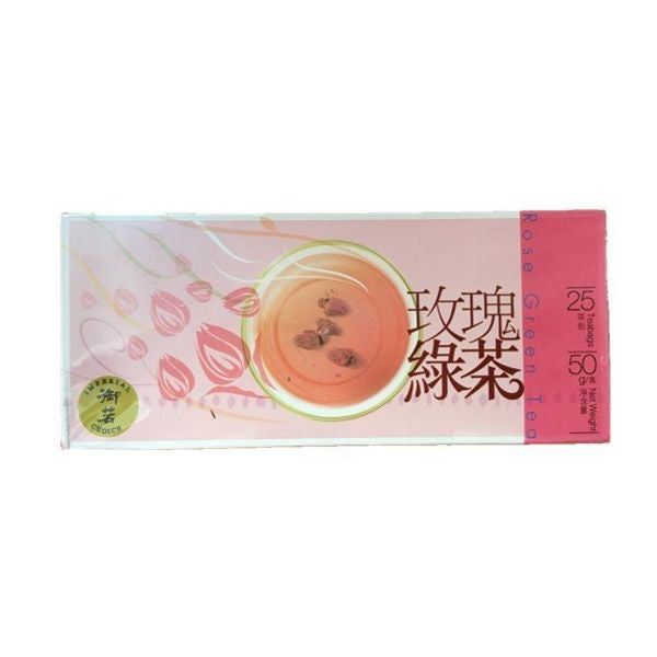 IC Rose Green Tea Bags 50g <br> 禦茗 玫瑰綠茶茶包