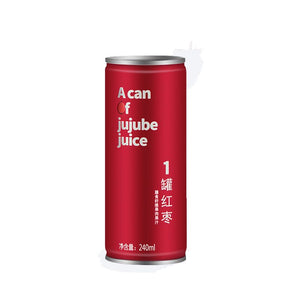 Toporun A Can of Jujube Juice (Can) 240ml *** <br> 天芝潤 一罐紅棗膳食纖維果肉果汁 (罐裝)