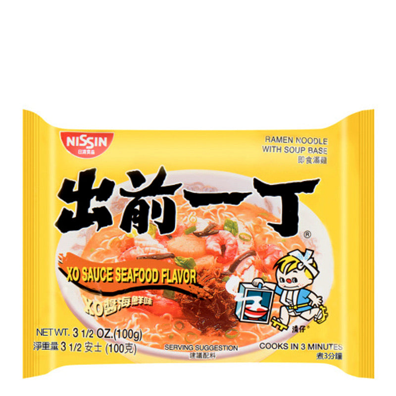 Nissin Instant Noodles XO Sauce Seafood Flavour 100g  <br> 日清出前一丁 - XO醬海鮮味 單包裝