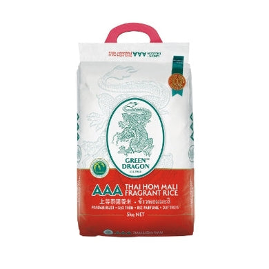 Green Dragon Thai Fragrant Rice 5kg <br> 青龍牌泰國香米