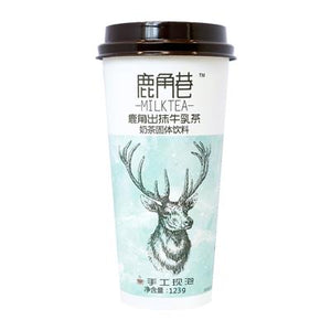 The Alley Milk Tea - Green Tea Flavour 123g <br> 鹿角巷奶茶 - 小鹿出抹牛乳茶
