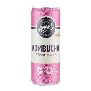 Remedy Kombucha - Raspberry Lemonade 250ml ***