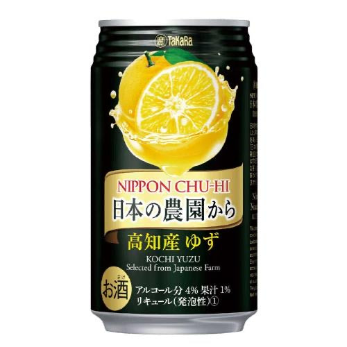Takara Chu-Hi Nihon no Nouen Ringo - Cocktail Spritz Yuzu Flavour 350ml ***
