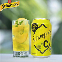 將圖片載入圖庫檢視器 Schweppes +C Lemon Soda 330ml *** &lt;br&gt; 玉泉+C 檸檬汽水