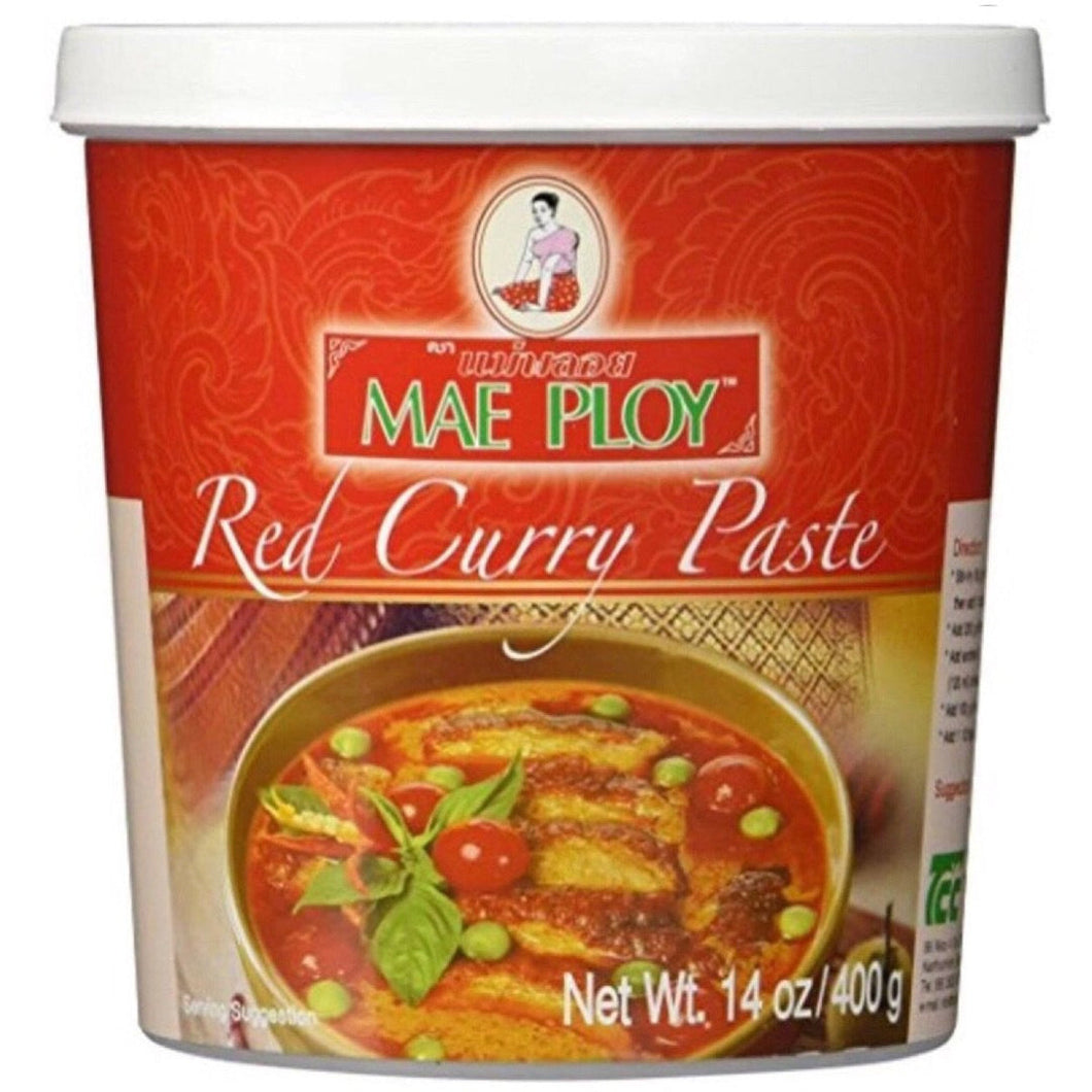 Mae Ploy Red Curry Paste 400g <br> 娘惹 紅咖哩醬