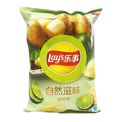 Lays Crisps - Lime 65g *** <br> 樂事薯片 自然滋味 沁檸味