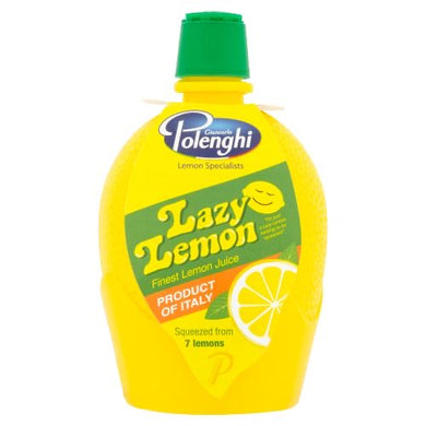 Polenghi Lazy Lemon - Sicilian Lemon Juice 200ml 2/2/2022
