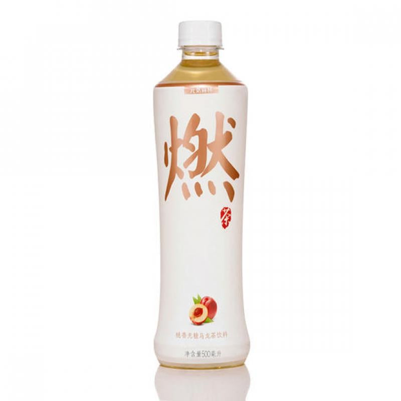 Genki Forest Oolong Tea (White Peach Flavour) 500ml *** <br> 元氣森林桃香無糖烏龍燃茶