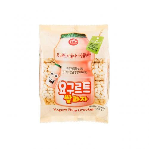Mammos Yogurt Rice Cracker 70g <br> Mammos 乳酸味米餅