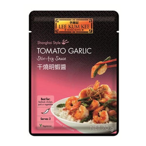 LKK Tomato Garlic Stir-fried Sauce 70g <br> 李錦記干燒明蝦醬