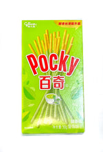 將圖片載入圖庫檢視器 Glico (Chinese) Pocky- Green Tea 50g &lt;br&gt; 格力高 百奇-綠茶味