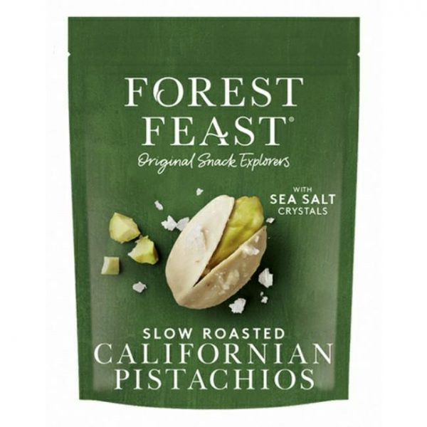 Forest Feast Slow Roasted Californian Pistachios with Sea Salt 120g ***