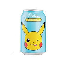 Load image into Gallery viewer, QDOL Pokémon (Pikachu) Sparkling Water - Citrus 330ml *** bbd 26/09/2023 &lt;br&gt; QDOL 寶可夢氣泡水 - 柑橘風味
