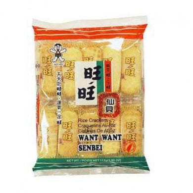 WW Senbei Rice Crackers 112g <br> 旺旺 仙貝