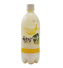 Load image into Gallery viewer, Kooksoondang Makgeolli Korean Rice Wine (Banana) Alc. 4% 750ml *** &lt;br&gt; 韓國米酒 (香蕉味)