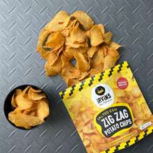 將圖片載入圖庫檢視器 Irvins Salted Egg Zigzag Potato Chips 105g BBD:7/3/2023***