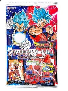 Koris Dragon Ball Super Metallic Sheet Chewing Gum 3.5g ***