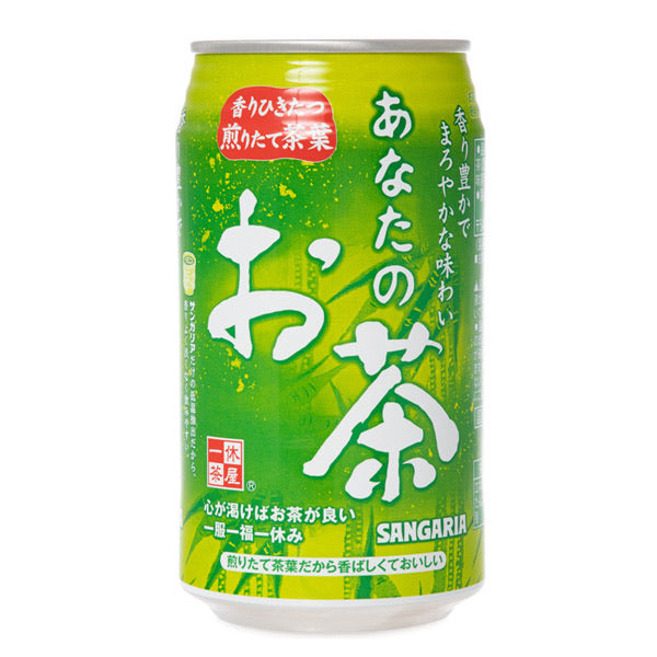 Sangaria Anatano Ocha Green Tea 340ml <br> 三佳利天然綠茶