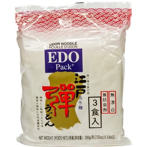 EDO Udon Noodles 200g (3Pack) <br> EDO 江戶烏冬 3包裝