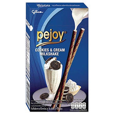 Load image into Gallery viewer, Glico (Thai) Pejoy - Cookies &amp; Cream Milkshake 54g &lt;br&gt; 格力高百醇夾心餅乾棒 曲奇奶油奶昔味