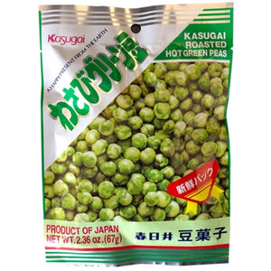 Kasugai Seika Wasabi Green Peas 67g <br> 春日井 芥辣青豆