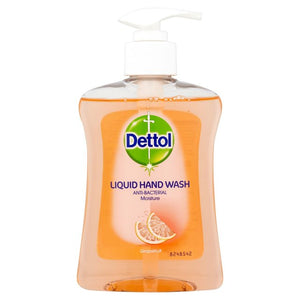 Dettol Anti-Bacterial Liquid Hand Wash - Grapefruit 250ml ***