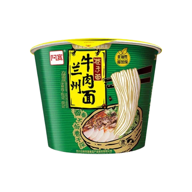 BJ Lan Zhou Beef Noodles (Bowl) 95g <br> 白家阿寬碗裝蘭州牛肉麵