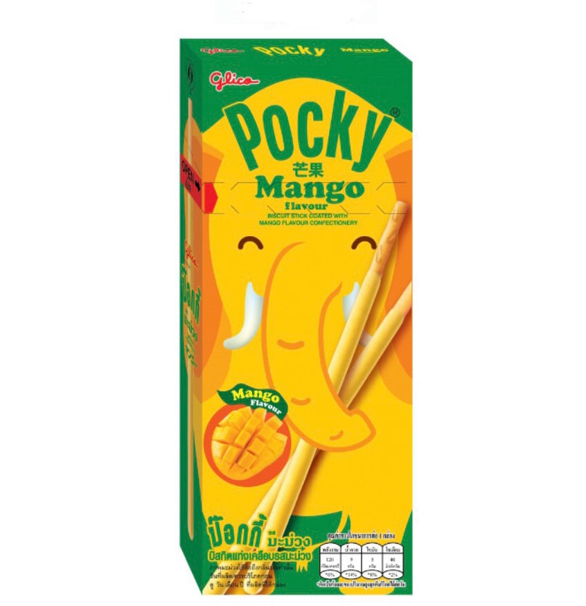 Glico (Thai) Pocky-Mango 25g <br> 格力高 百奇-芒果