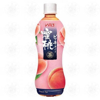 Vita Japanese Peach Tea 500ml (Bottle)*** <br>  維他蜜桃茶 (支裝)